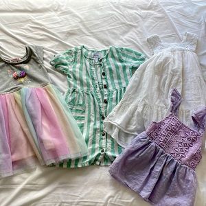 Lot of three dresses and one top size 3t